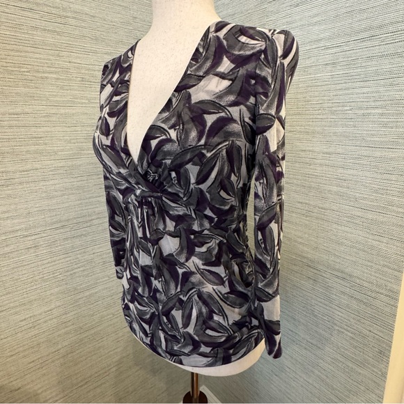 Classiques Entier Stretch Silk Blouse Sz S - Picture 3 of 8